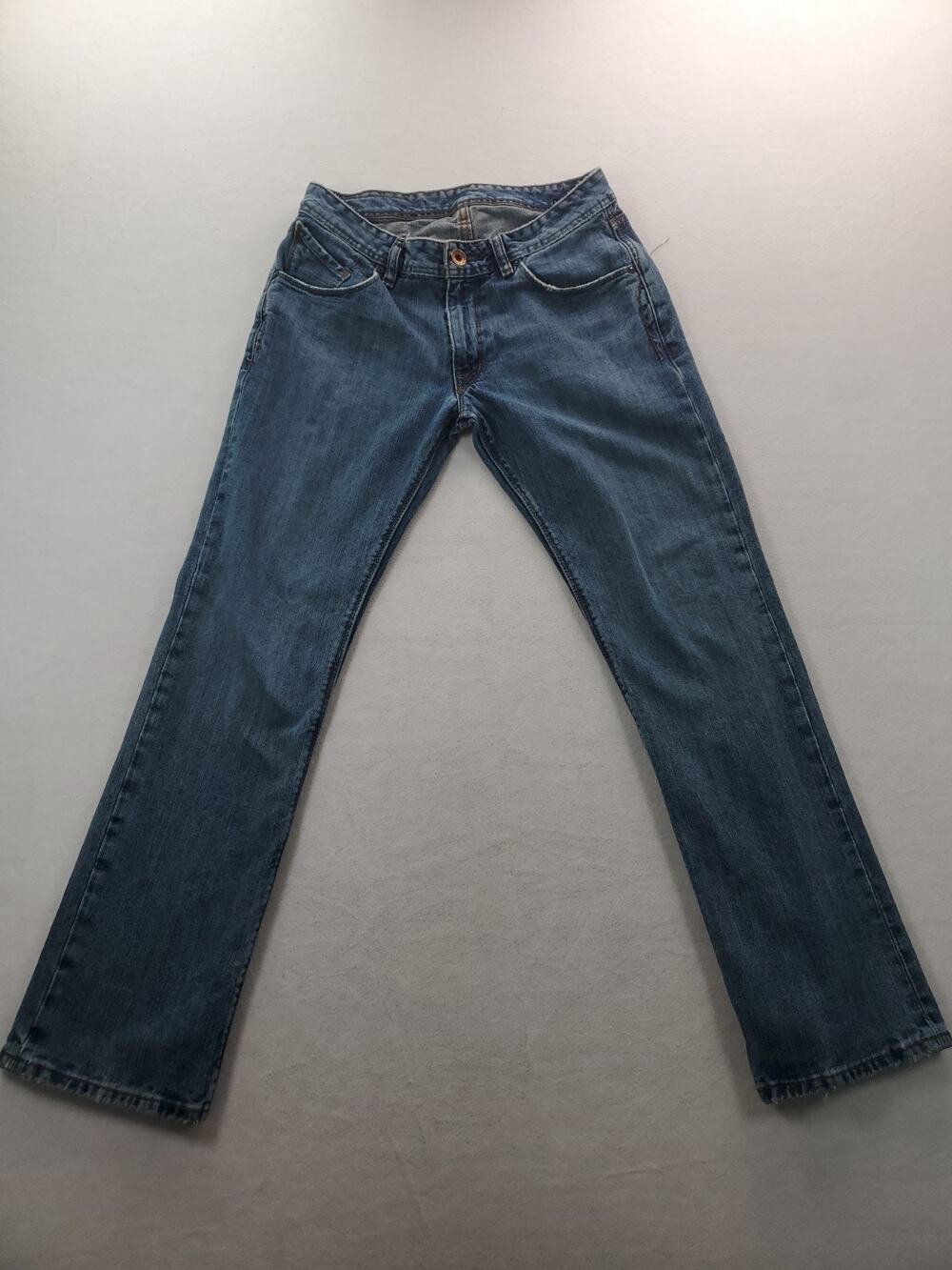 Genuine Volcom Brand Jeans Blue Denim Slim Straight Leg W30 X L30